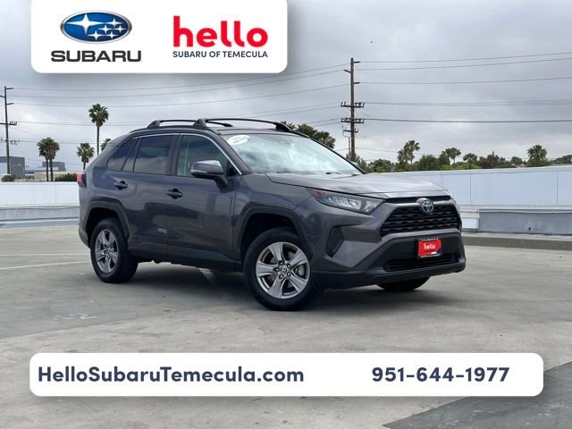 Used 2022 Magnetic Gray Metallic Toyota LE image 1
