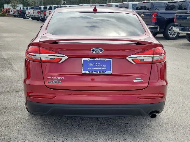 Certified Used 2019 Red Ford SE image 6