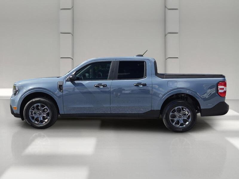 Used 2025 Azure Gray Metallic FORD XLT AWD SUPERCREW image 2