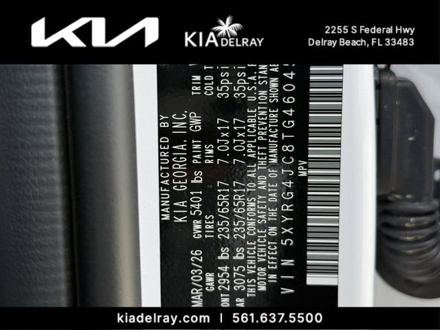 New 2026 Glacial White Pearl Kia LX image 30