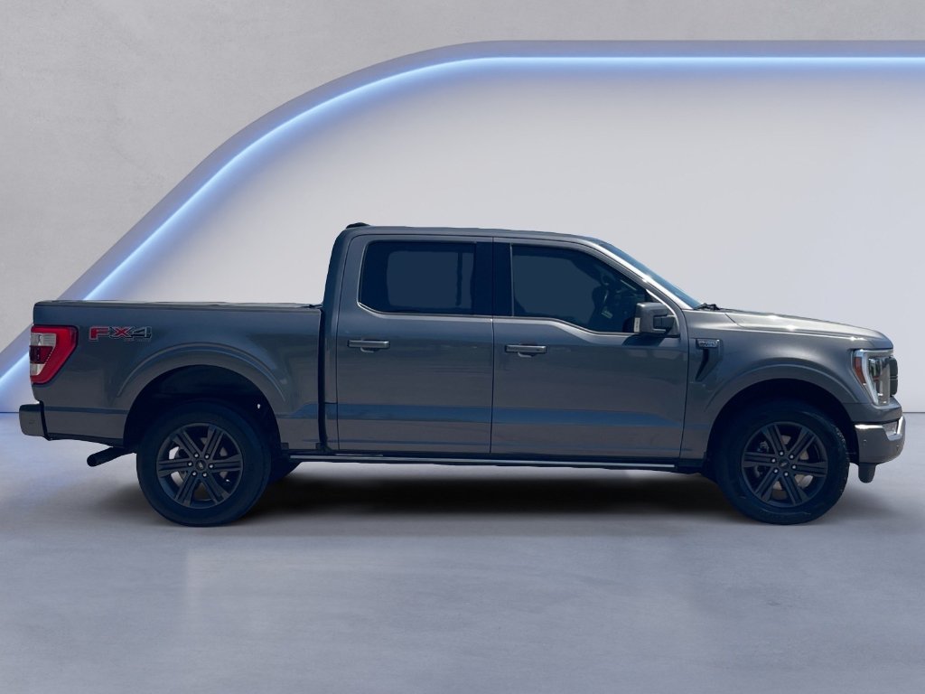 Used 2021 Carbonized Gray Metallic Ford LARIAT image 19