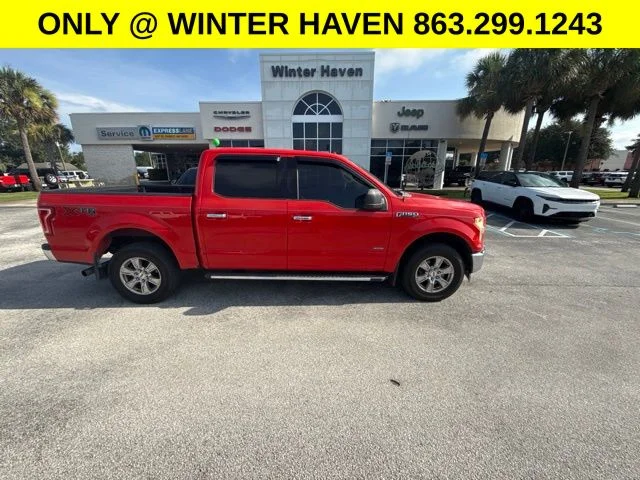 Used 2017 Red Ford XLT image 2