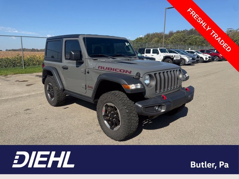Used 2020 Gray Jeep Rubicon image 1