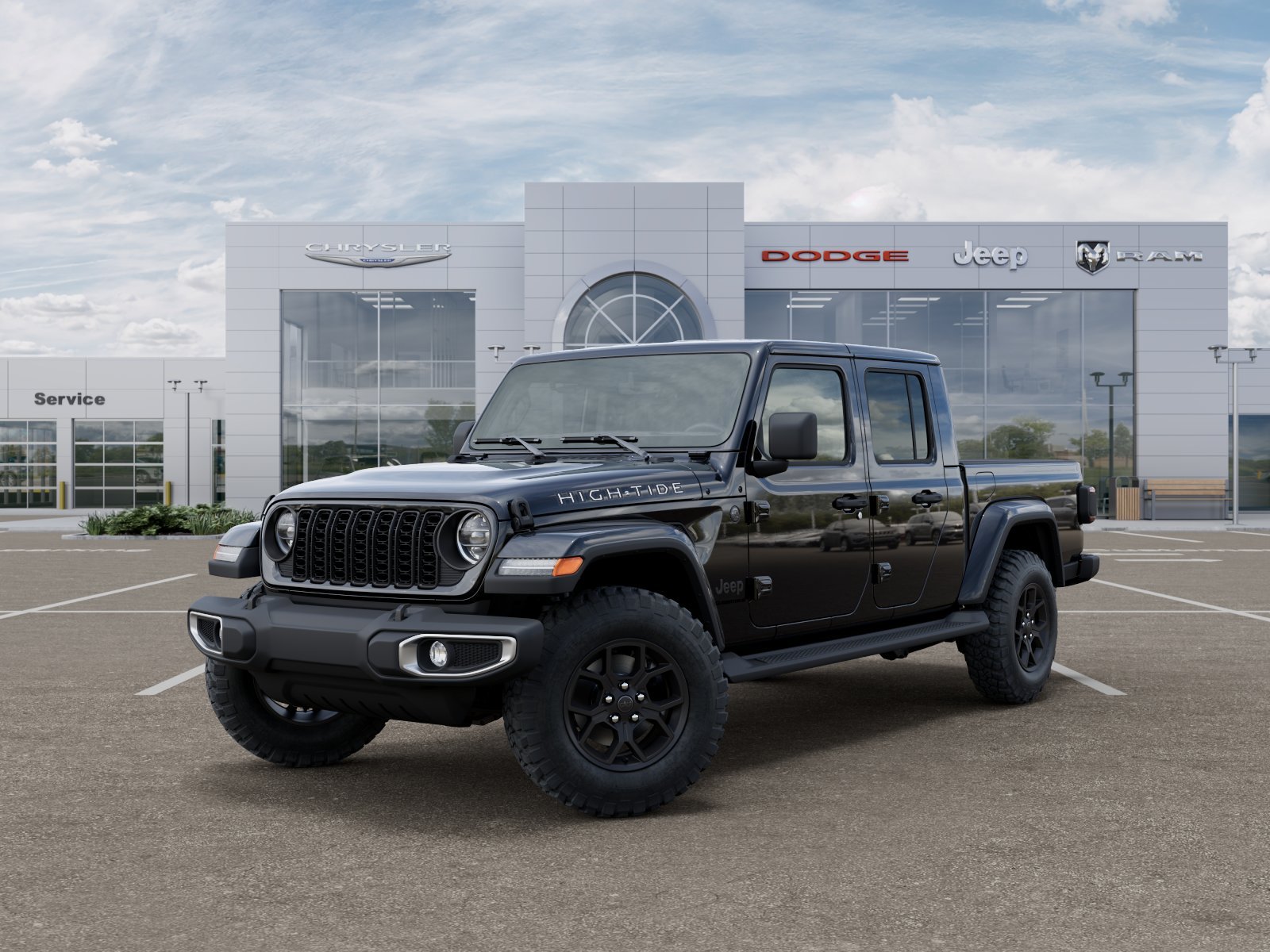 New 2025 Black Clearcoat Jeep High Tide image 40