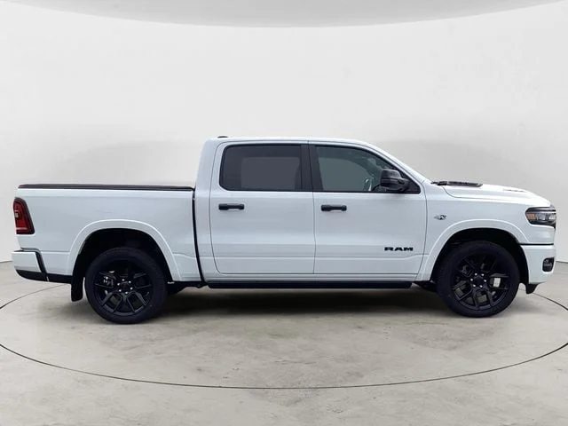 New 2026 Bright White Clearcoat Ram LARAMIE CREW CAB 4X4 5