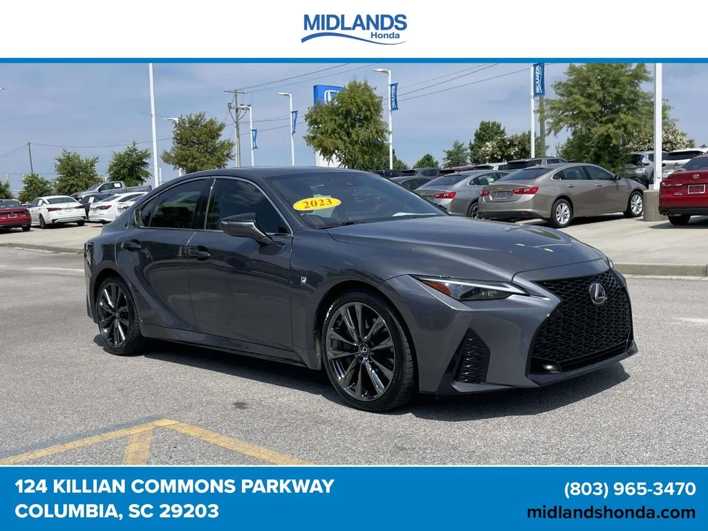 Used 2023 Gray Lexus 350 F SPORT image 1