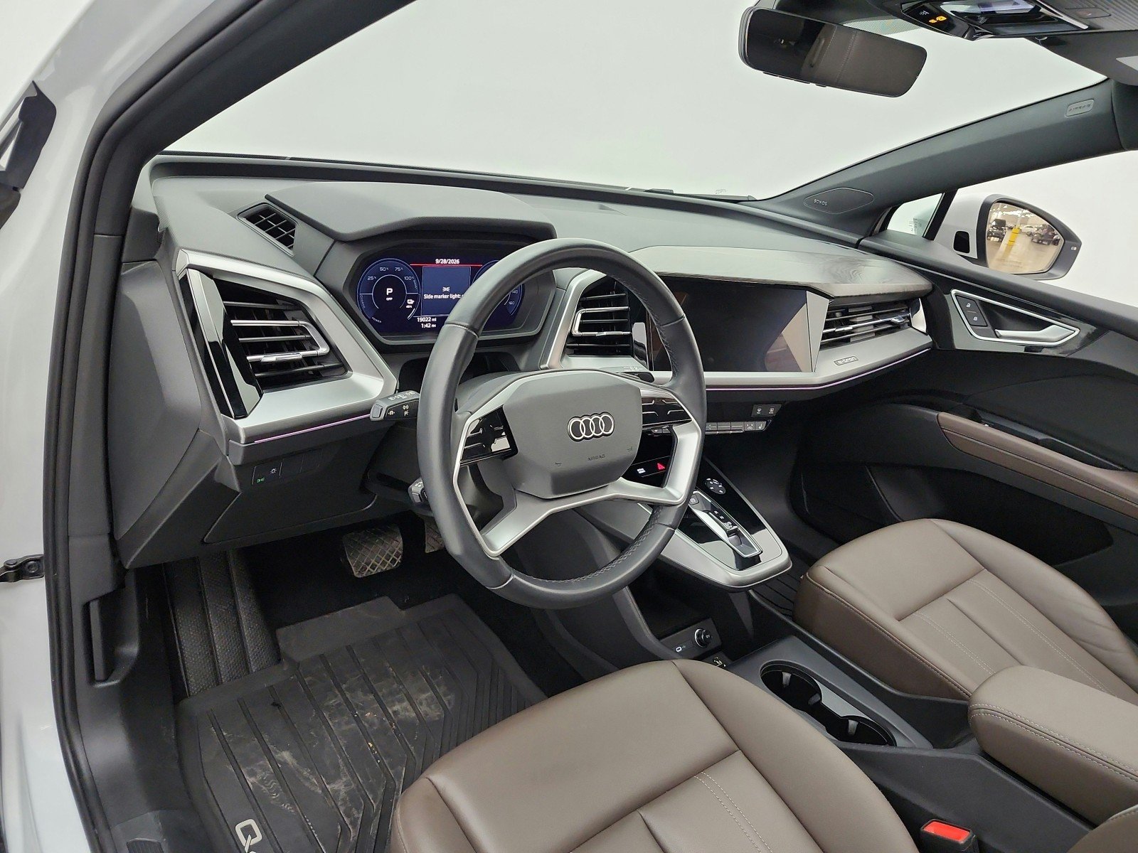 Used 2023 Glacier White Metallic Audi Premium Plus image 9