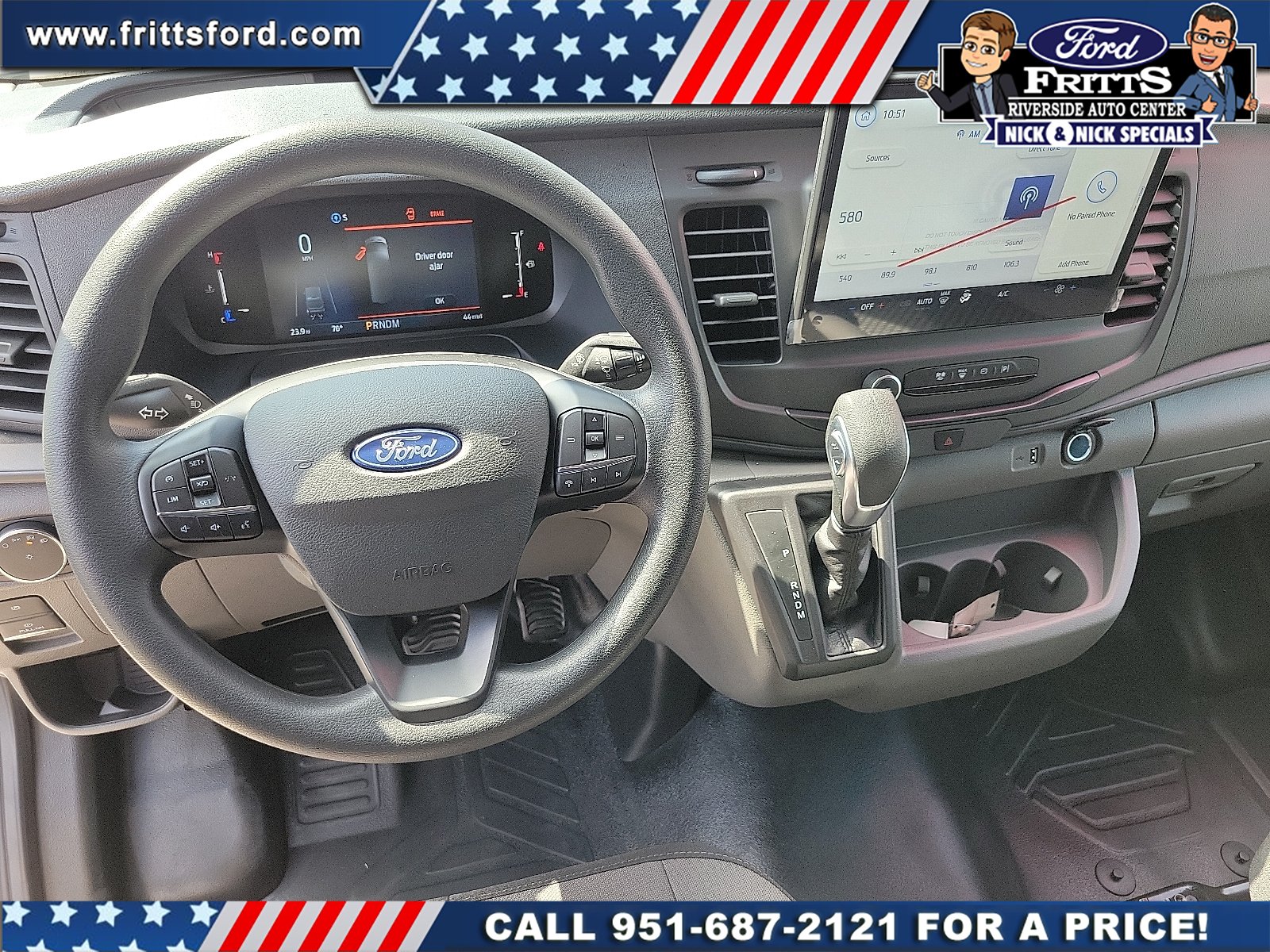 New 2026 Oxford White Ford Cargo Van image 4