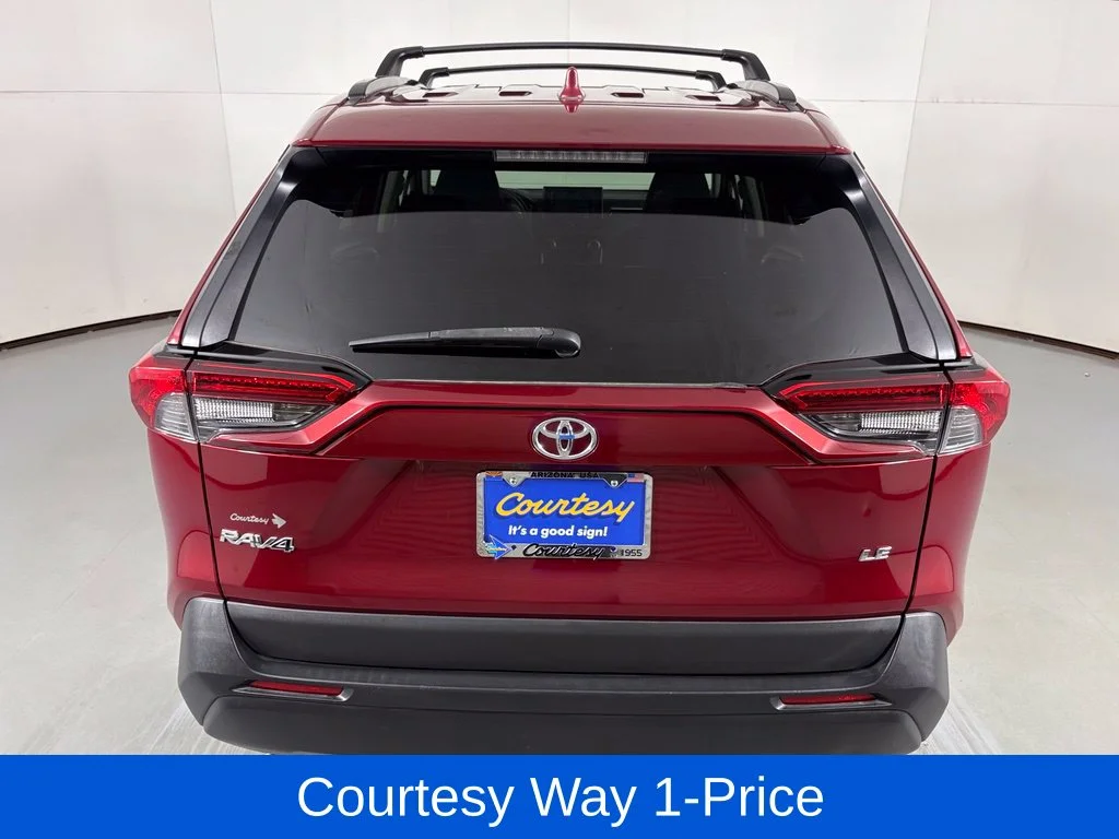 Used 2021 Red Toyota LE image 9