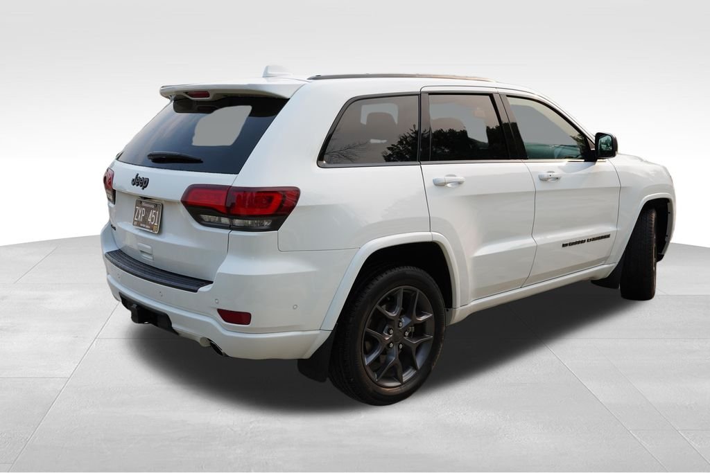 Used 2021 White Jeep 80th Anniversary Edition image 3