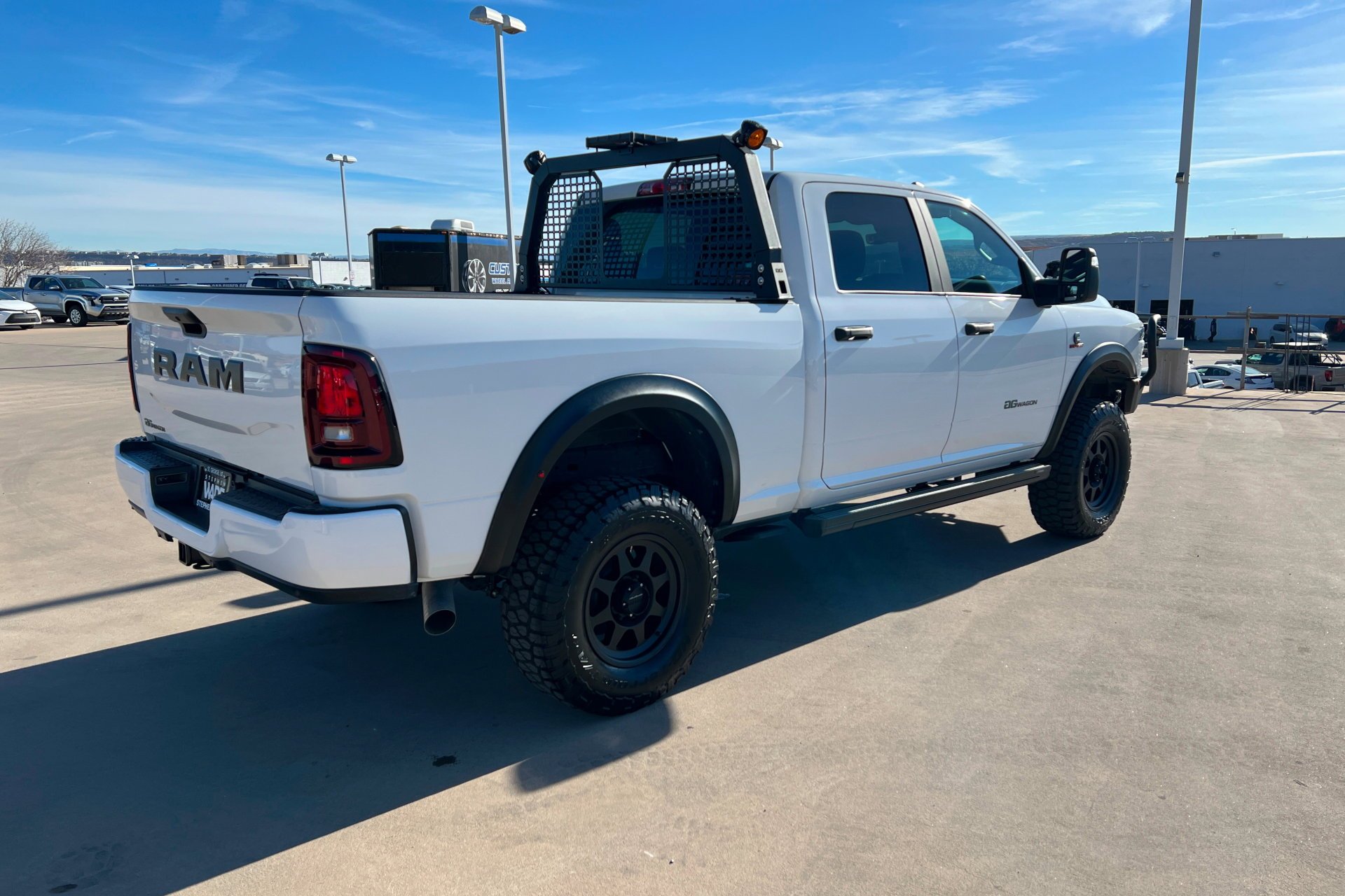 New 2025 Bright White Clearcoat RAM Big Horn image 6