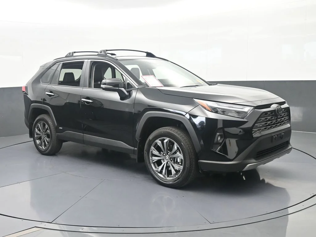 Used 2025 Midnight Black Metallic Toyota Limited image 7