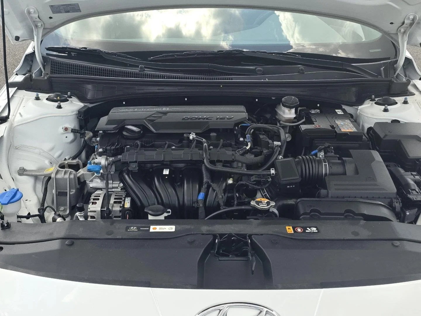 Used 2025 Serenity White Hyundai SEL Convenience image 27