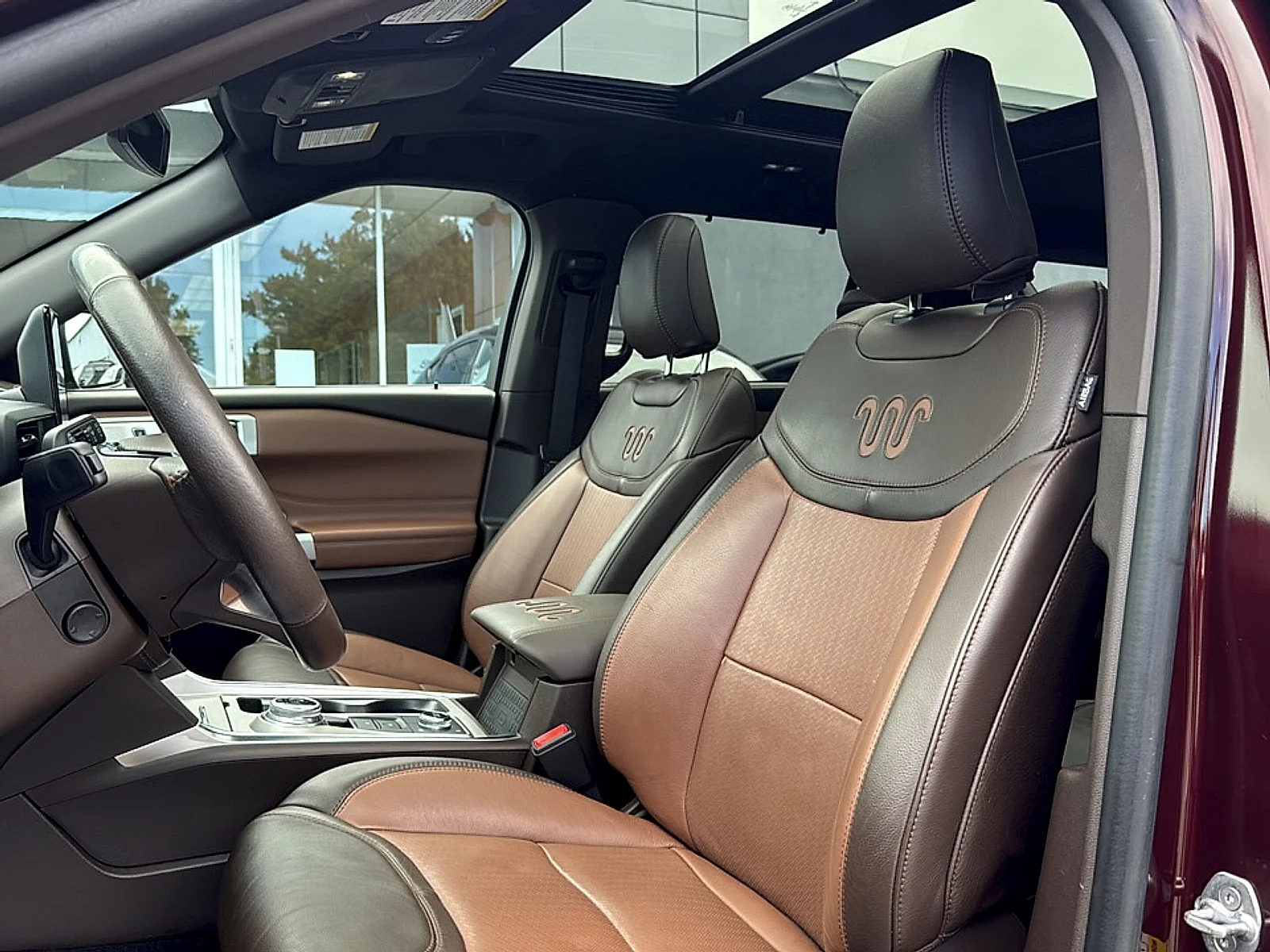 Used 2022 Burgundy Velvet Tinted Clearcoat Ford King Ranch image 7