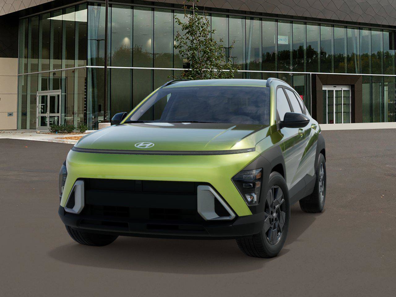 New 2027 Neoteric Yellow Hyundai SEL Sport AWD image 7