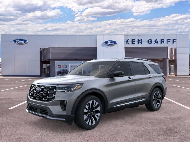 New 2026 Carbonized Gray Metallic Ford Platinum image 1