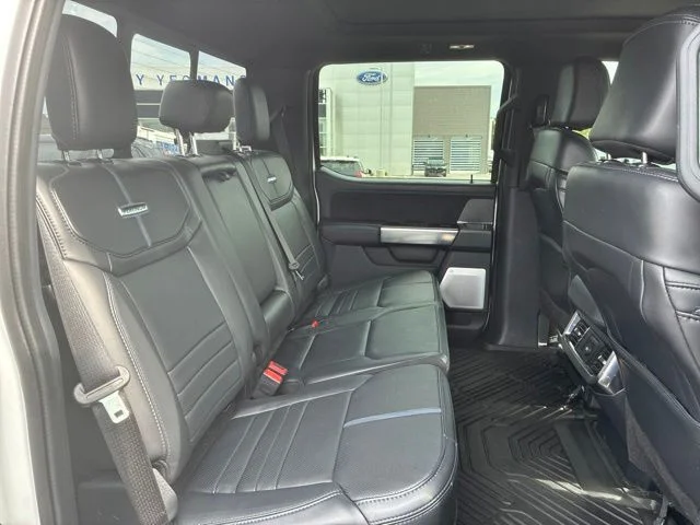 Used 2025 White Metallic Ford Platinum image 19