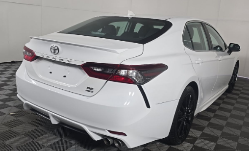 Used 2023 White Toyota SE image 2