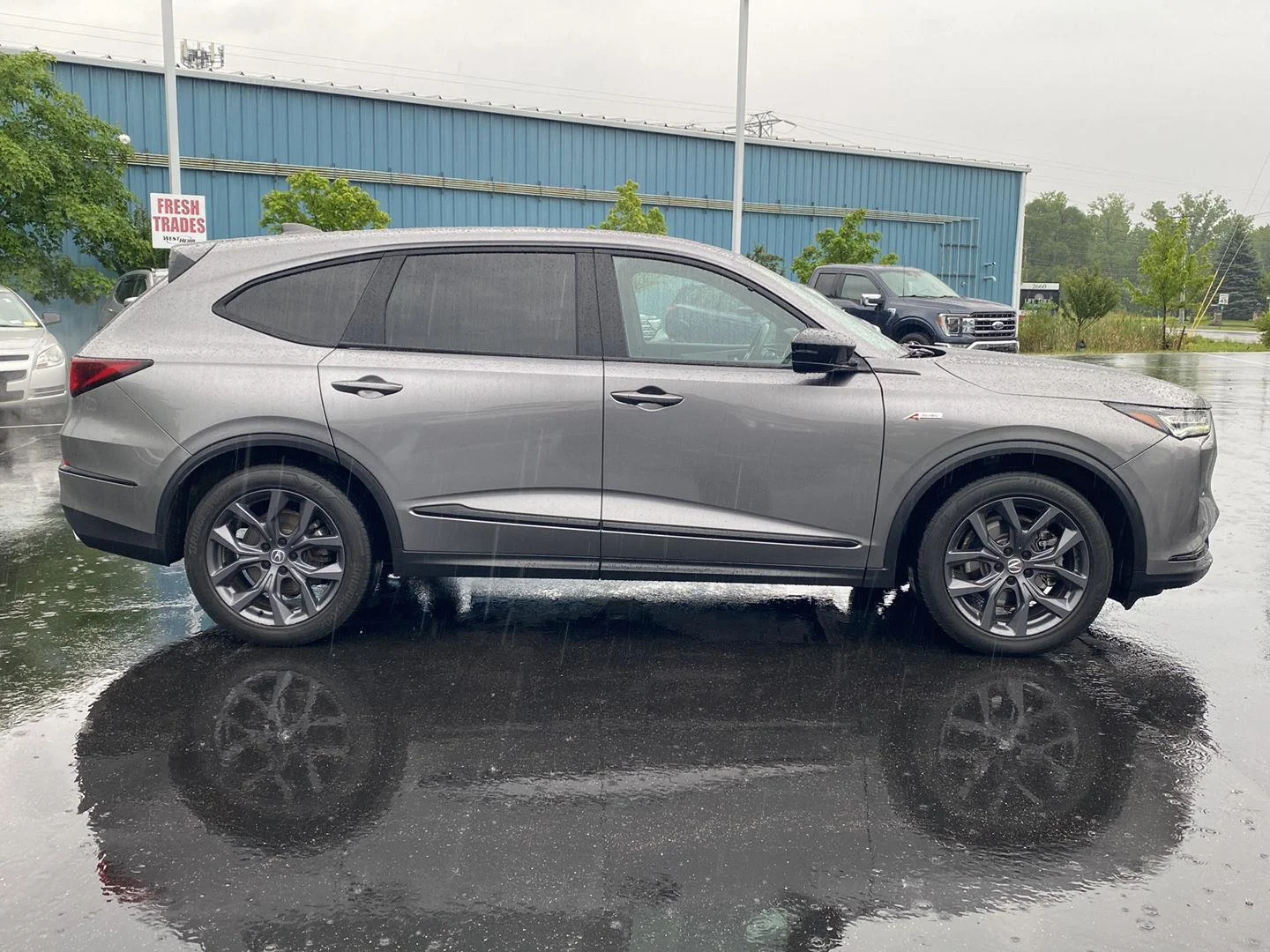 Used 2023 Liquid Carbon Metallic Acura SH-AWD w/A-SPEC image 12