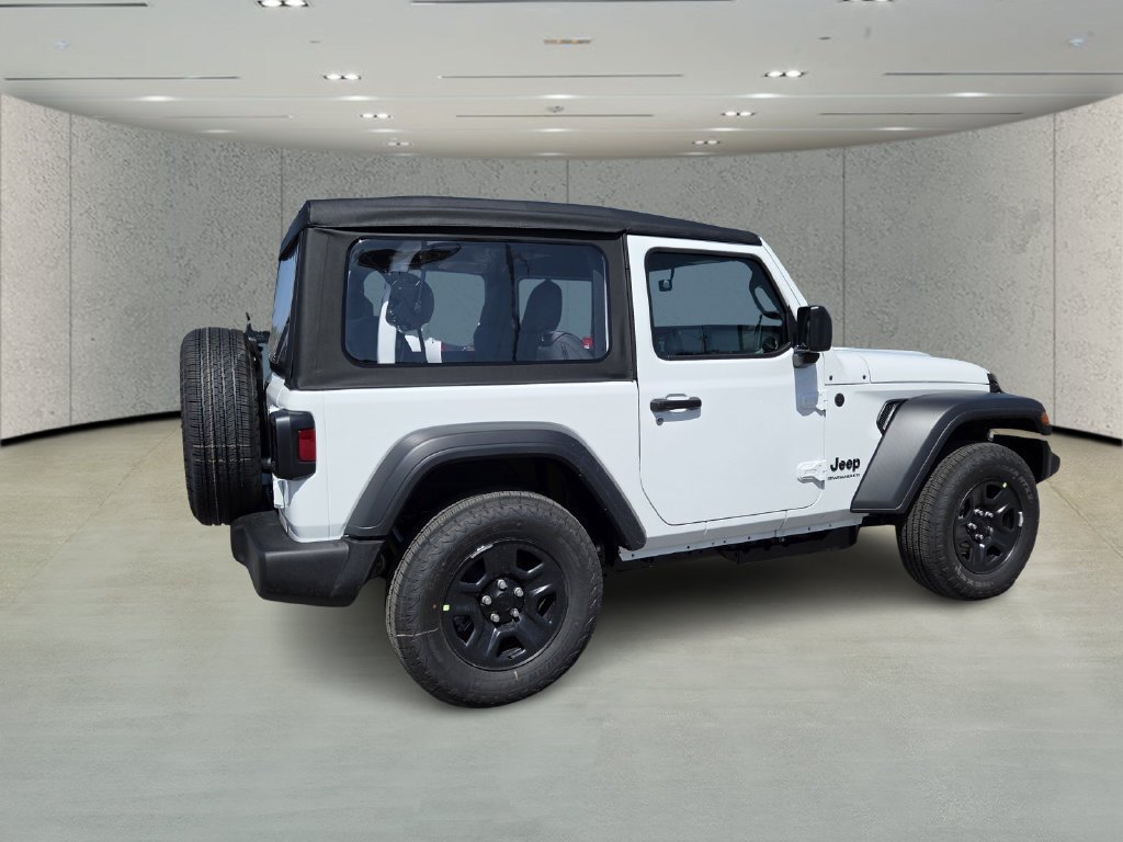 New 2026 Bright White Clear-Coat Exterior Paint Jeep Sport image 3