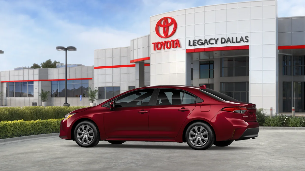 New 2026 Ruby Flare Pearl Toyota LE image 6