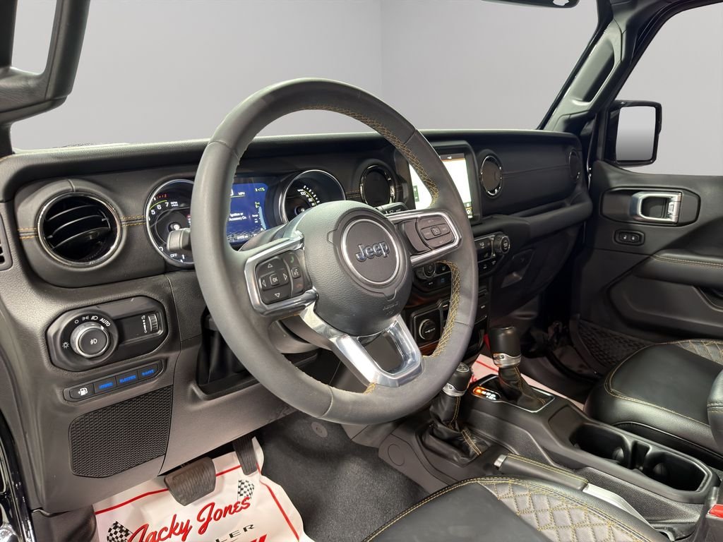 Used 2023 Black Clearcoat Jeep Sahara High Altitude image 6