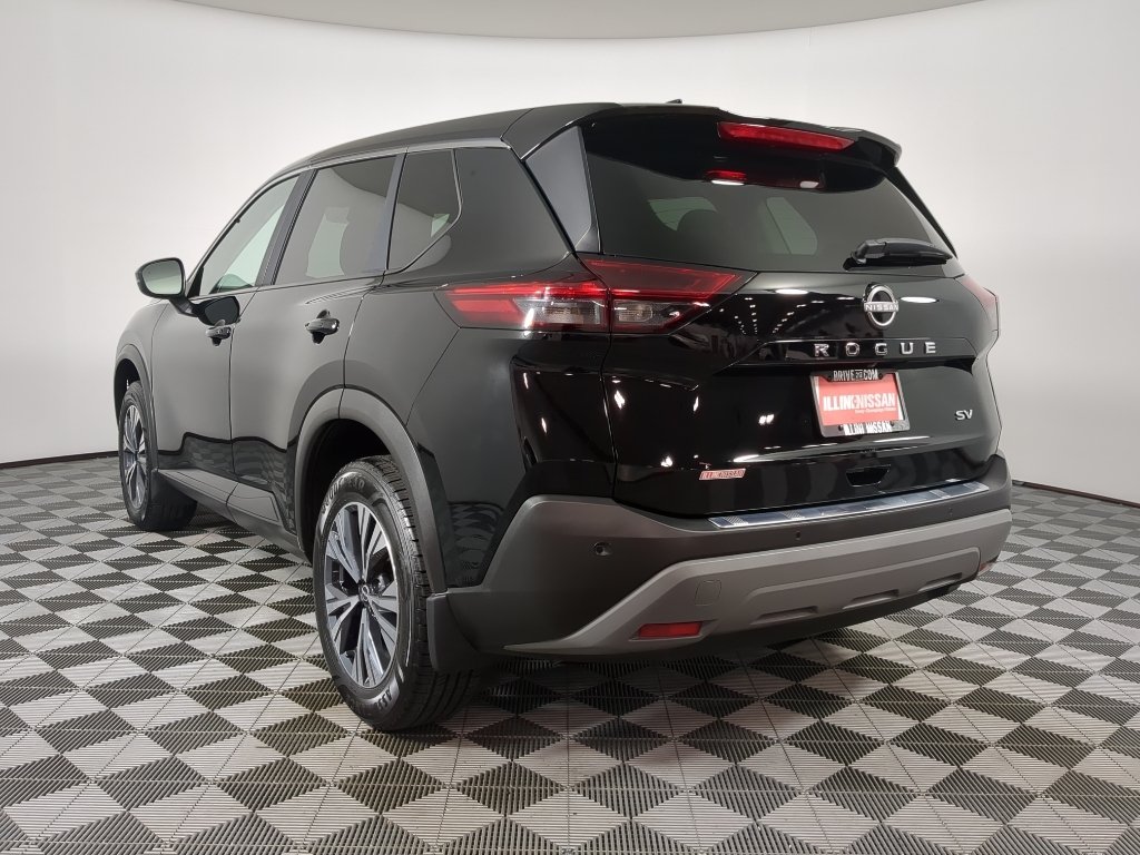 Certified Used 2023 SUPER BLACK Nissan SV image 8