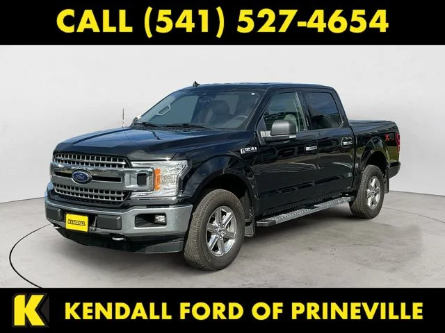 Used 2020 Agate Black Metallic Ford XLT image 1