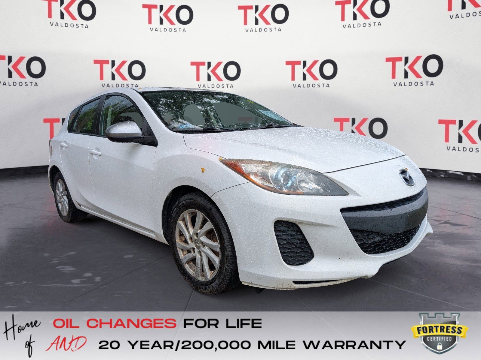 Used 2012 Crystal White Pearl Mica Mazda i Grand Touring image 1