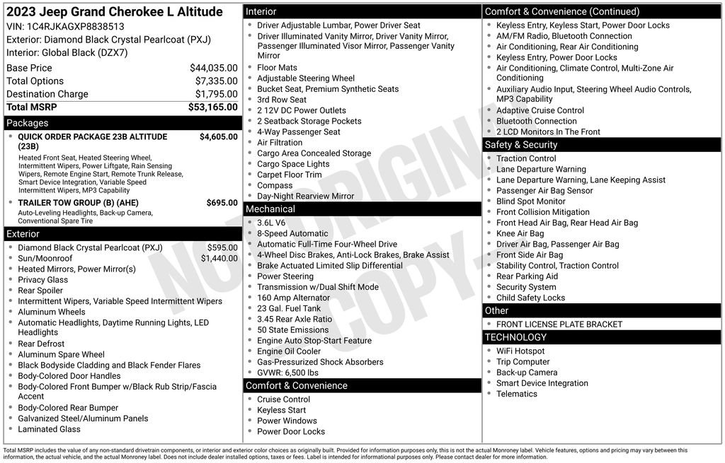 Used 2023 Black Jeep Altitude image 33