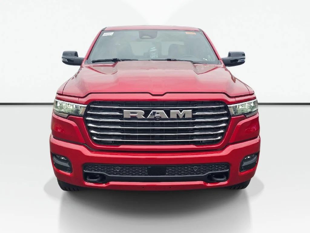 New 2027 Molten Red Pearl-Coat Exterior Paint RAM Laramie image 3