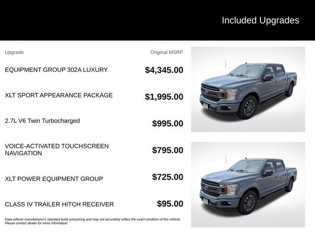 Used 2019 Abyss Gray Metallic Ford XLT image 5