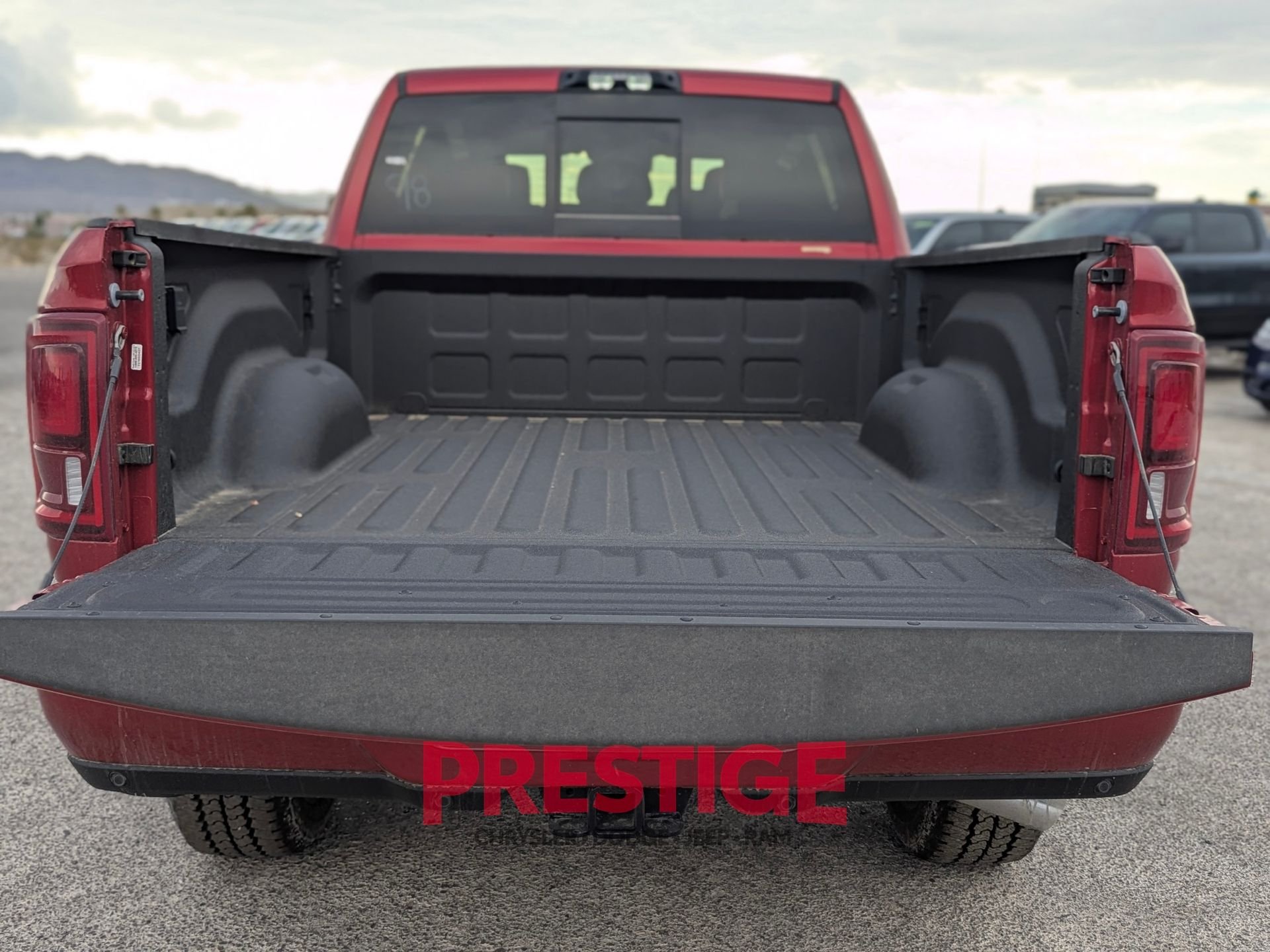 New 2026 Molten Red Pearl-Coat Exterior Paint RAM Laramie image 7