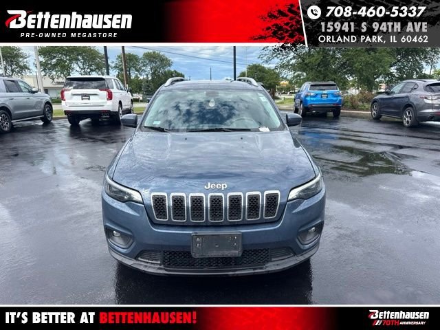 Certified Used 2020 Blue Jeep Latitude Plus image 7