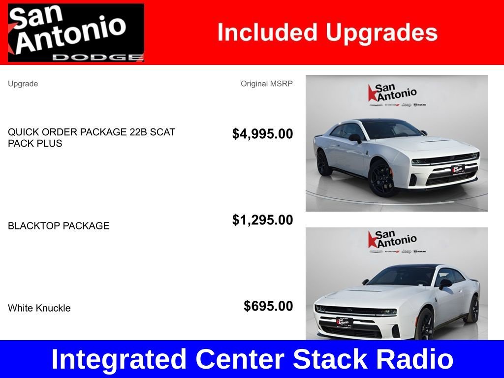 New 2026 White Knuckle Exterior Paint Dodge Scat Pack Plus image 7