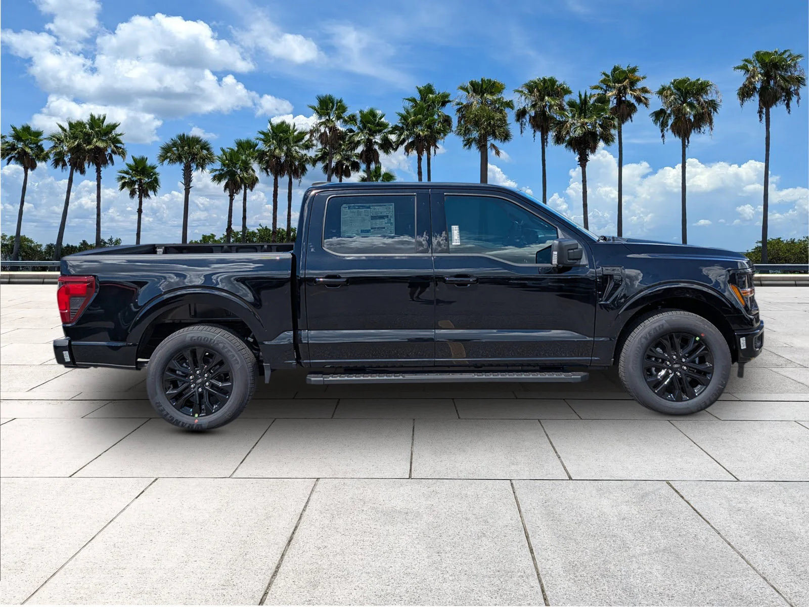 New 2026 Agate Black Metallic Ford XLT image 8