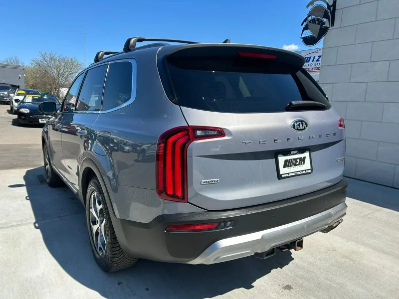 Used 2020 Blue Kia EX Sport Utility 4D image 11