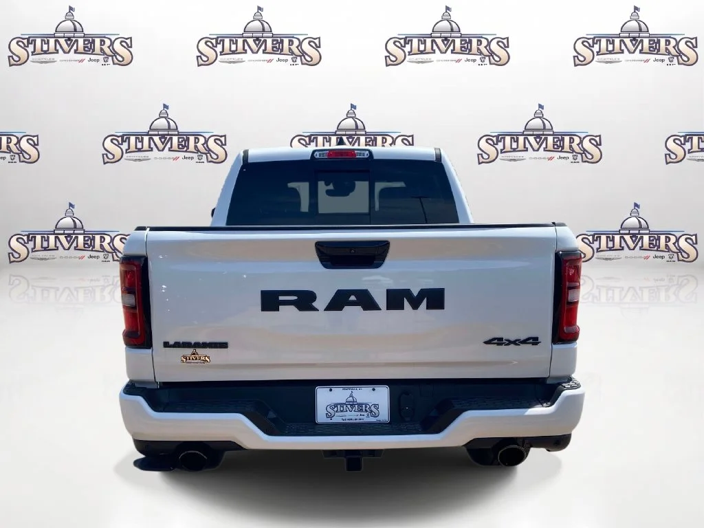 New 2026 Ivory White Tri-Coat Pearl-Coat Exterior Paint RAM Laramie image 5