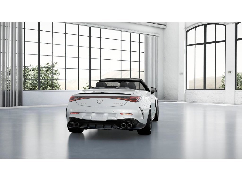 New 2027 MANUFAKTUR Moonlight White Metallic Mercedes-Benz AMG® CLE 53 4MATIC+ Cabriolet image 24