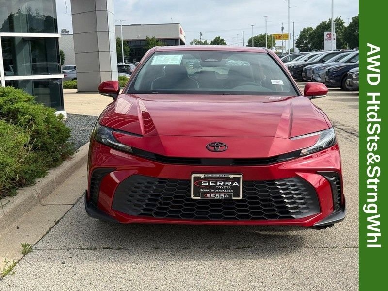Certified Used 2025 Red Toyota SE image 8