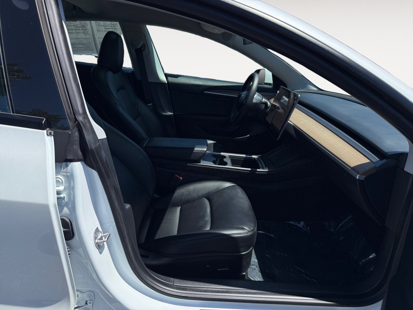 Used 2023 Pearl White Multi Coat Tesla Base image 19