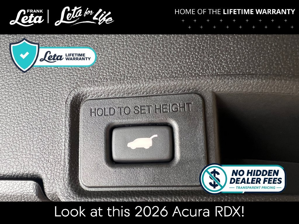 New 2026 Platinum White Pearl Acura w/A-Spec Package image 35