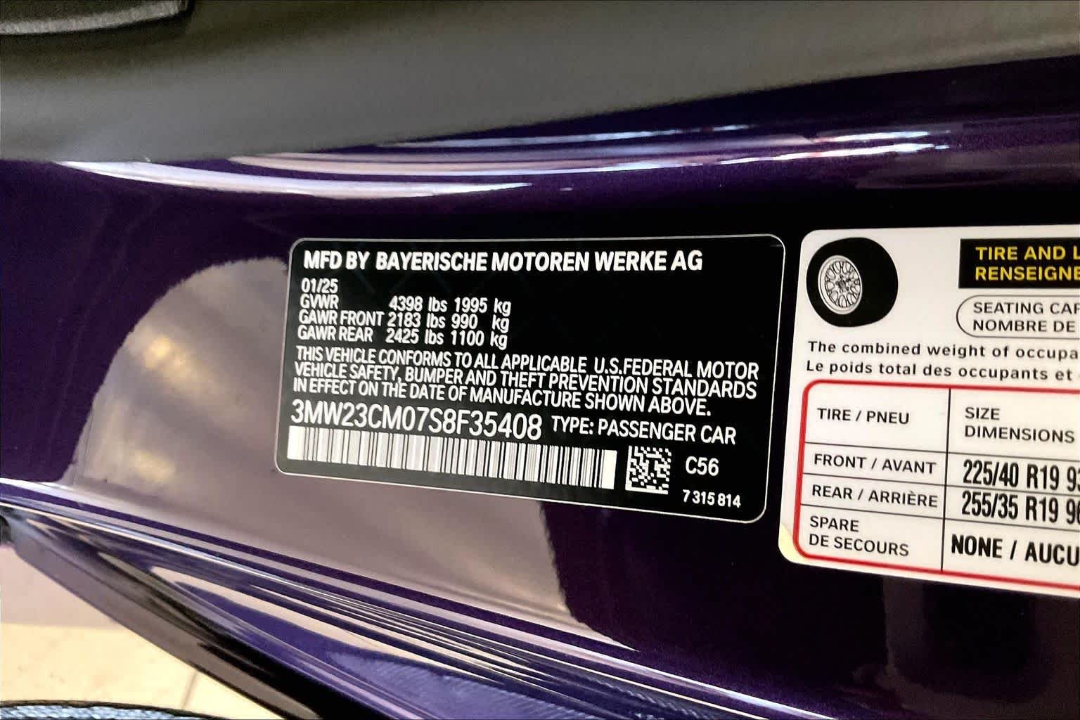 Certified Used 2025 Thundernight Metallic BMW 230i image 32