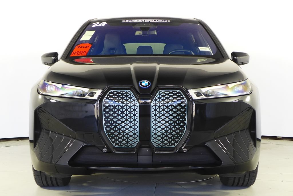 Certified Used 2024 Black Sapphire Metallic BMW xDrive50 image 3