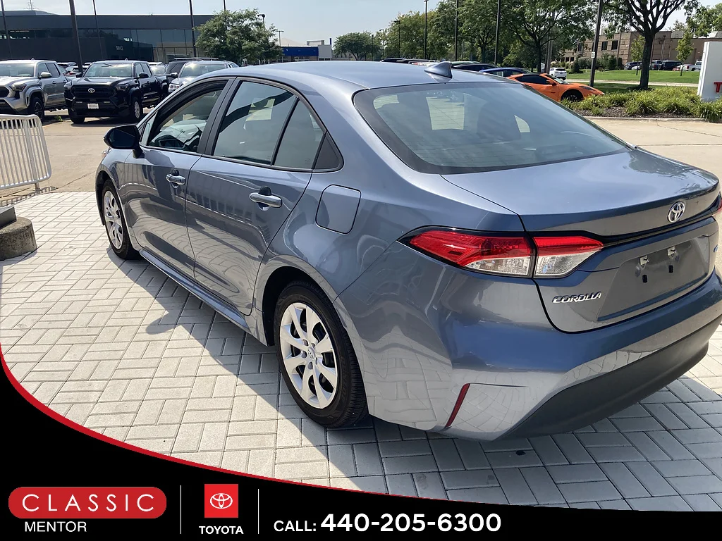 Certified Used 2025 Celestite Toyota LE image 2