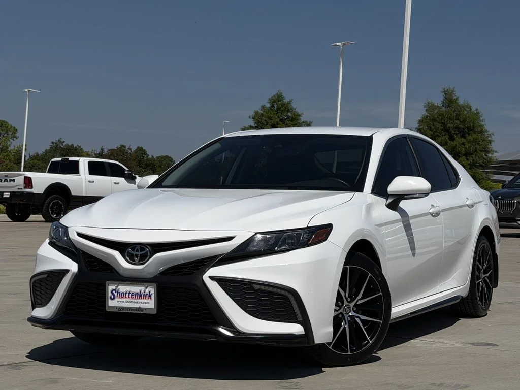 Used 2023 White Toyota SE image 2