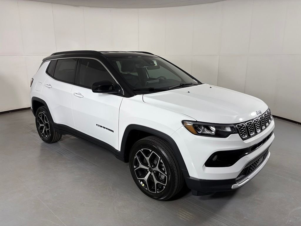 New 2026 Bright White Clear-Coat Exterior Paint Jeep Limited image 2