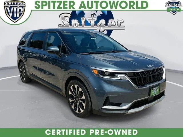 Used 2024 Blue Kia EX image 1