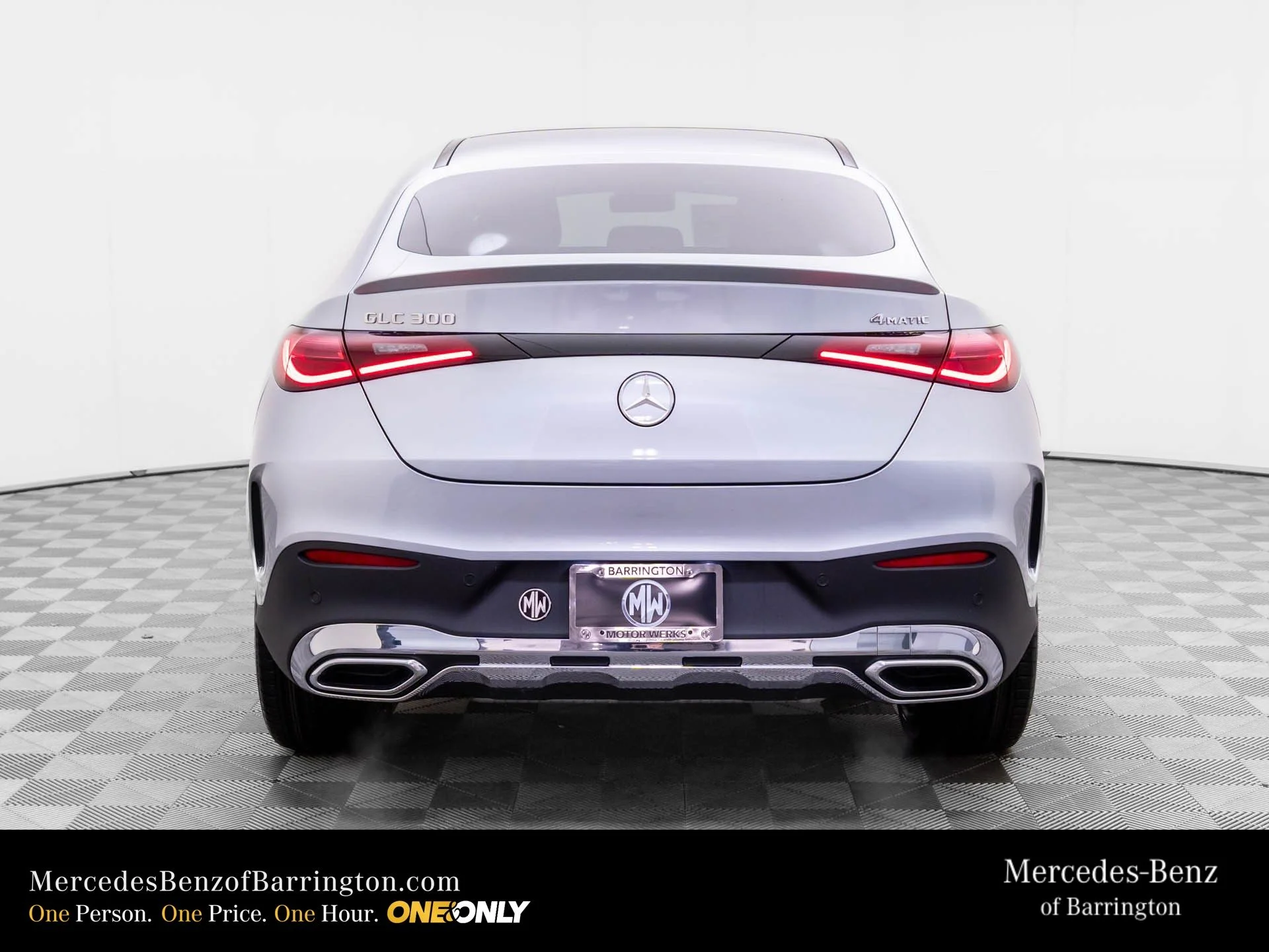 New 2026 Silver Mercedes-Benz GLC 300 Coupe image 4