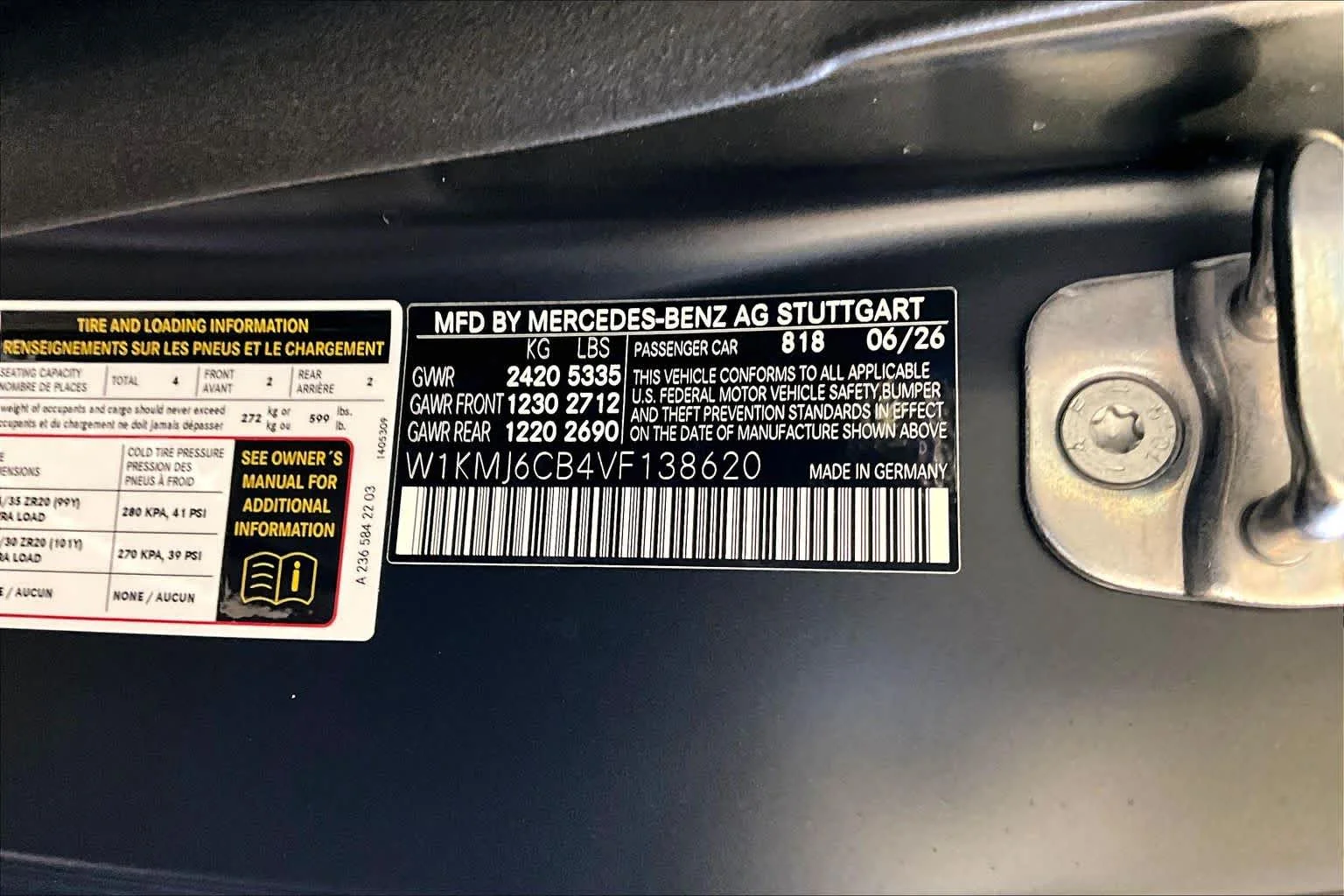 New 2027 MANUFAKTUR exclusive graphite grey magno Mercedes-Benz AMG® CLE 53 image 12